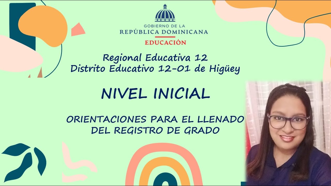 Orientaciones para el llenado del Registro de grado de preprimario