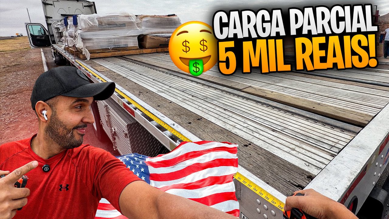 PEGUEI UMA CARGA PARCIAL PAGANDO $900 DÓLARES A MAIS 🤑🇺🇸