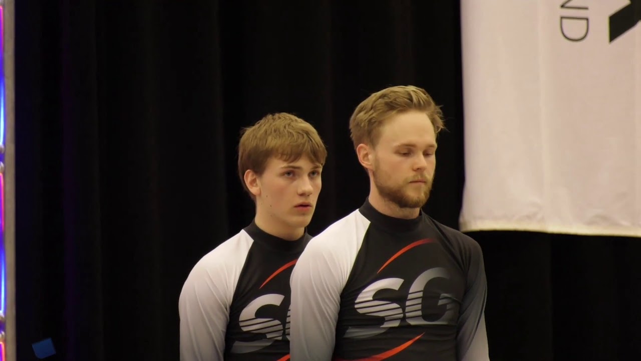 SG Herrer 2. runde Forbundsmesterskaber i Teamgym 2019