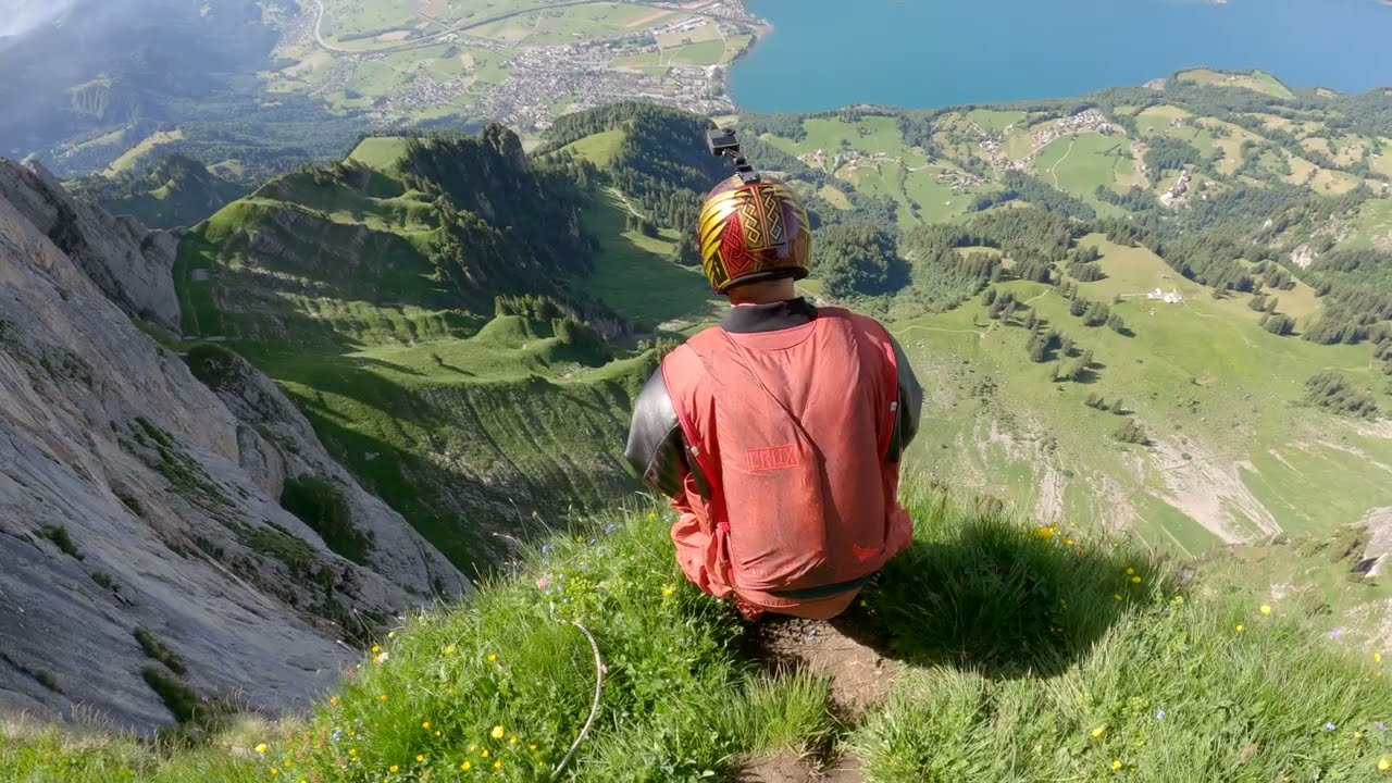 My First Wingsuit BASE Jump at Sputnik, 