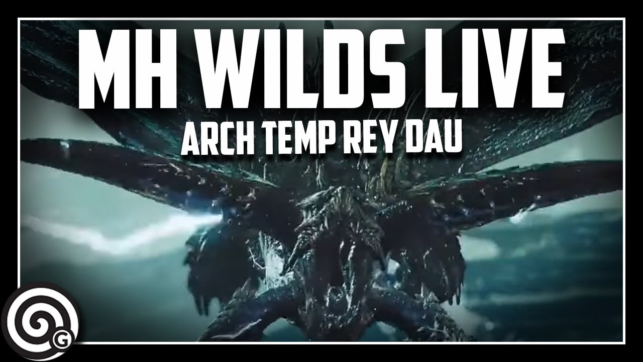 MONSTER HUNTER LIVE -- ARCH TEMPERED REY DAU - 1ST TIME!