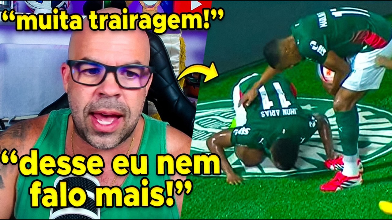 🤣JÁ CHEGOU BEIJANDO O ESCUDO?! ARIAS GERA PELÊMICA NA ESTREIA E CATIVA O PALMEIRENSE!!