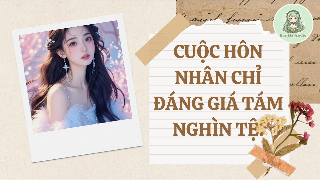 CUỘC HÔN NHÂN, CHỈ ĐÁNG GIÁ TÁM NGHÌN TỆ || BẠC HÀ AUDIO