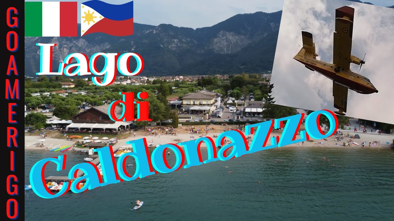 LAGO di CALDONAZZO -Canadair in azione #35goamerigo #lagodicaldonazzo #goamerigo