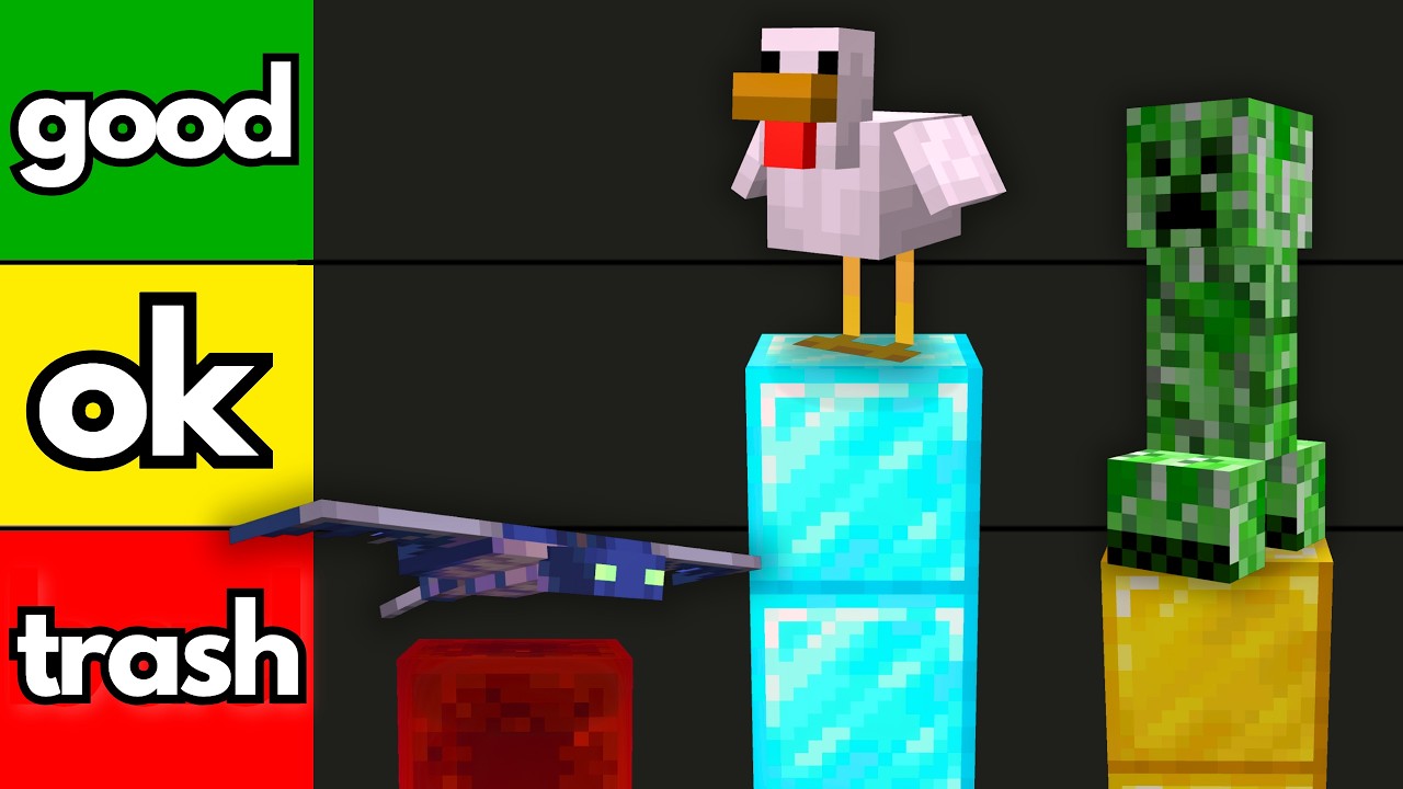 Which Minecraft Mobs Are Actually The Best?