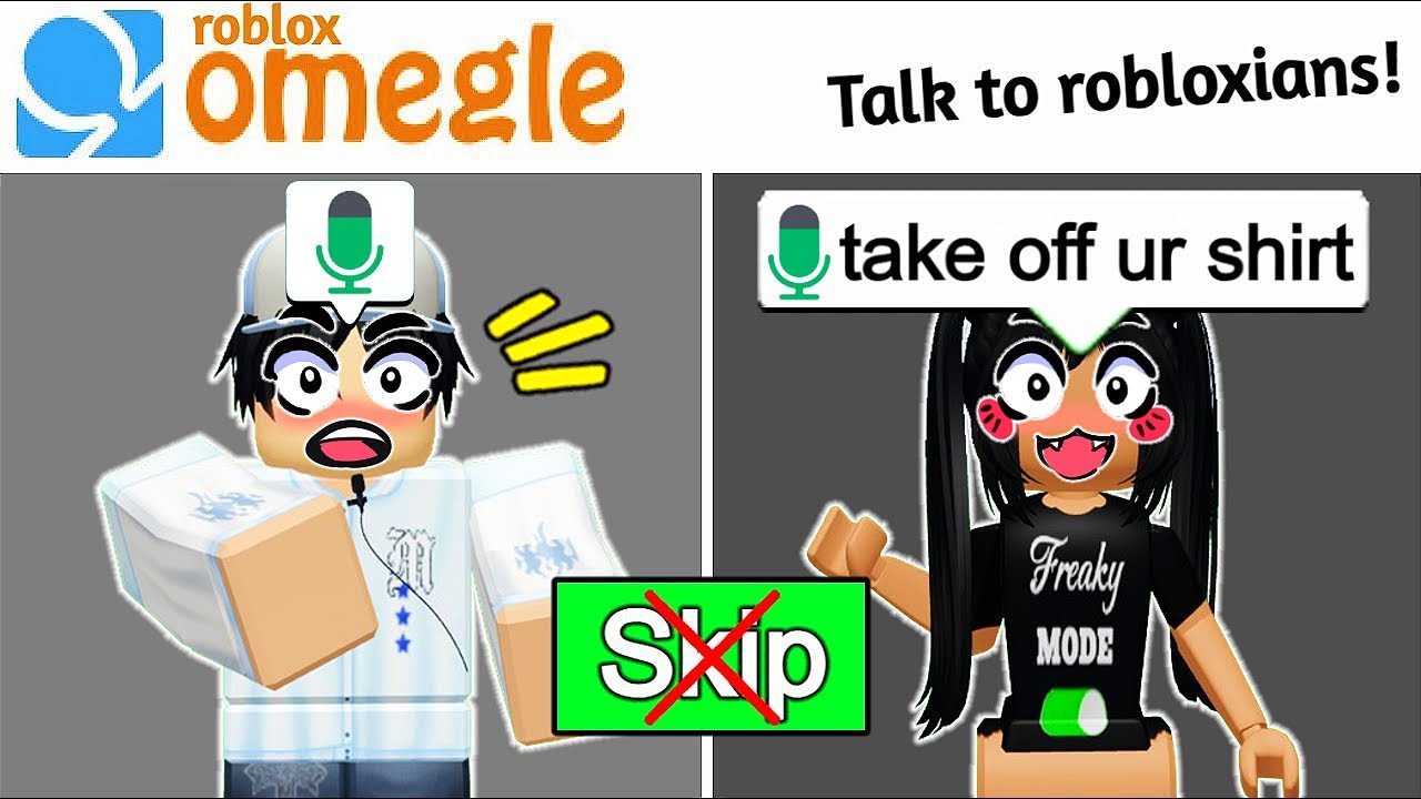ГОЛОСОВОЙ ЧАТ в Roblox Omegle... Но я не могу ПРОПУСТИТЬ НИКОГО 12