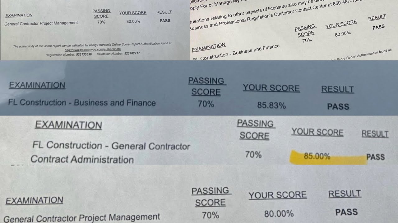 Florida Contractor Exam Results – 18 Passes in One Month (2026 February Update)