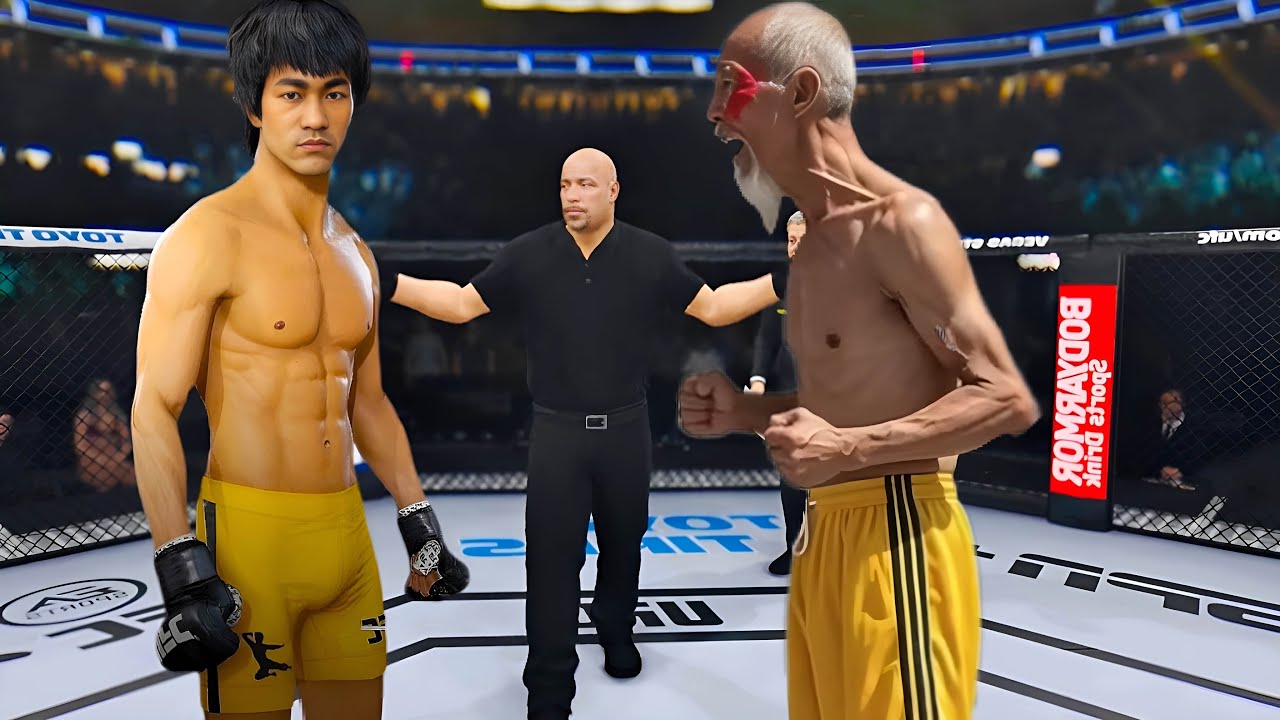 PS5 | Брюс Ли против опытного фермера [EA Sport UFC 4]🥊