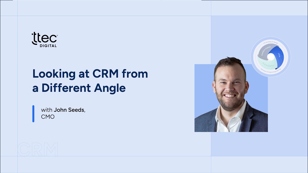 Looking at CRM from a Different Angle