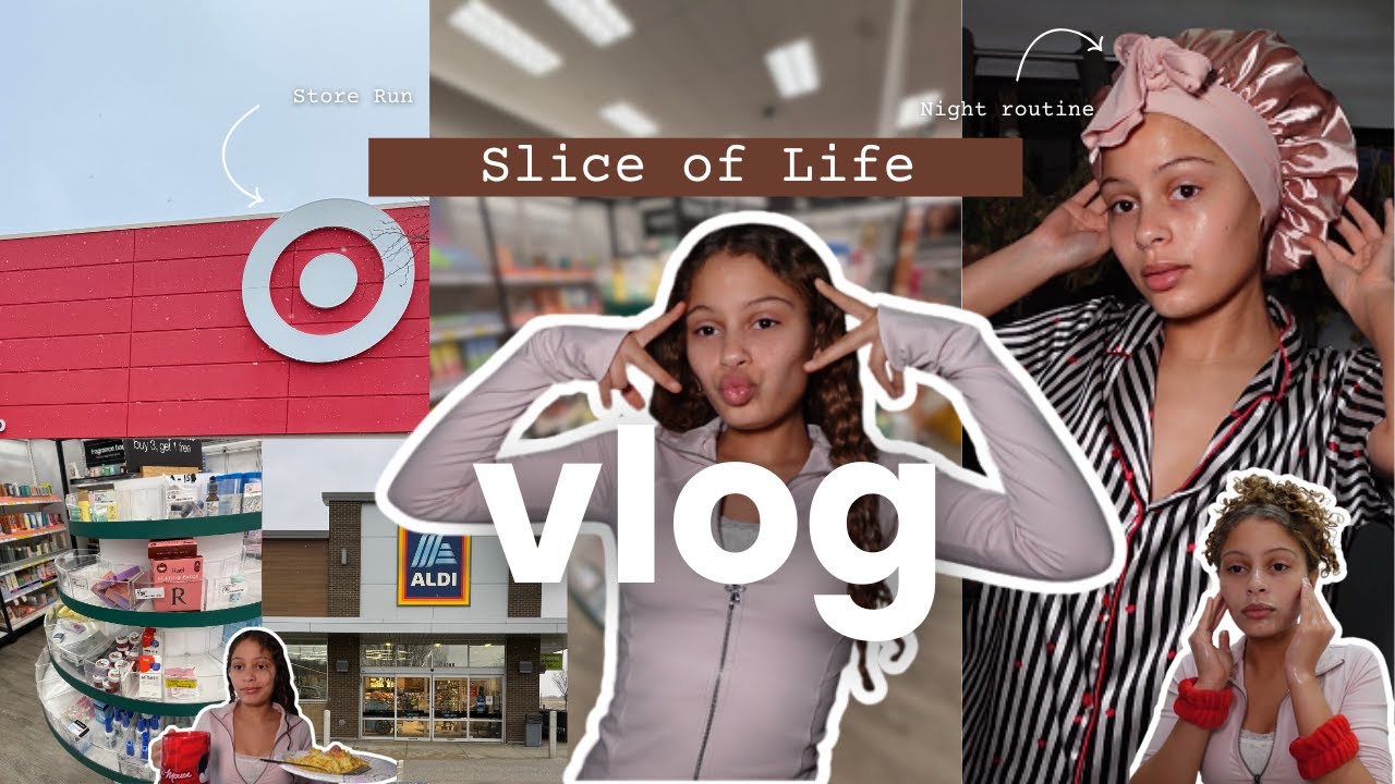 Slice of Life Vlog | Realistic Day | Grocery Run | Target Run | Grwm | Night/Morning Routine |