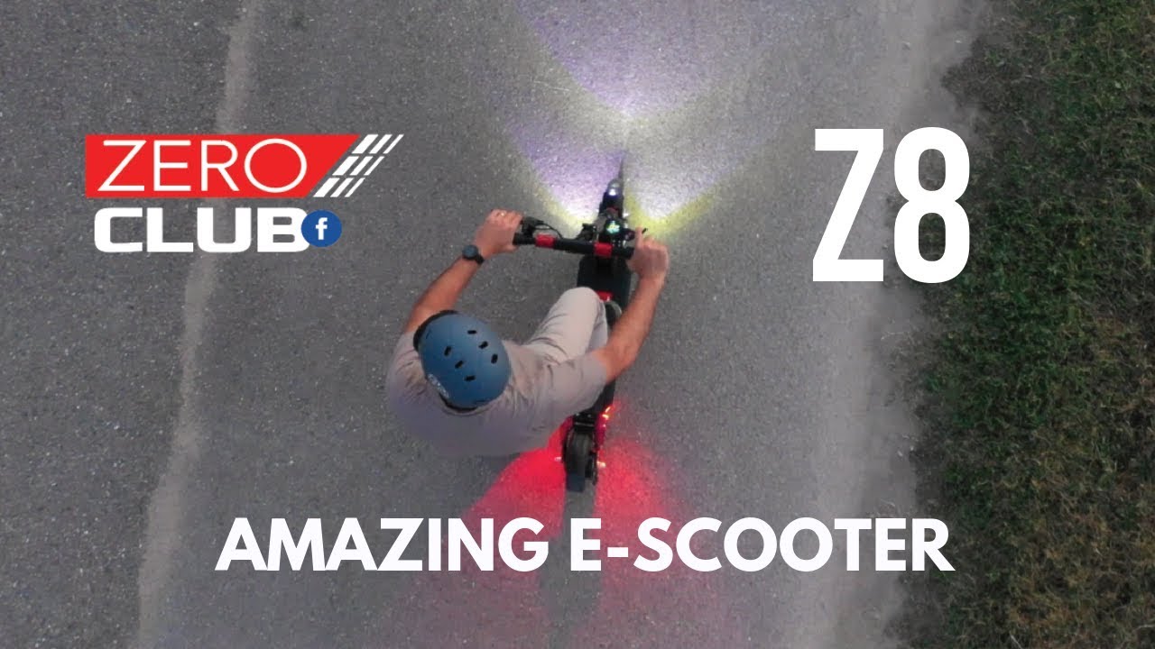 ZERO8 - The craziest new e-scooter