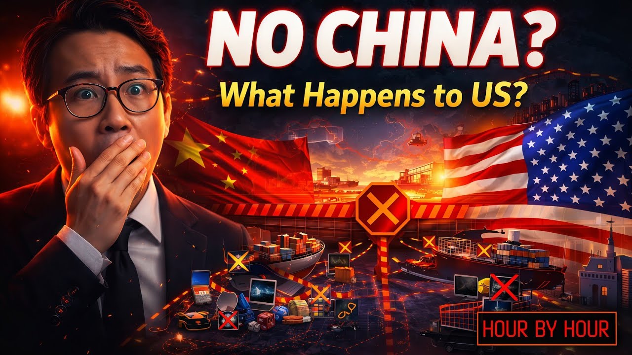 What Happens If China Blocks All US Trade? Hour-by-Hour Supply Chain Collapse
