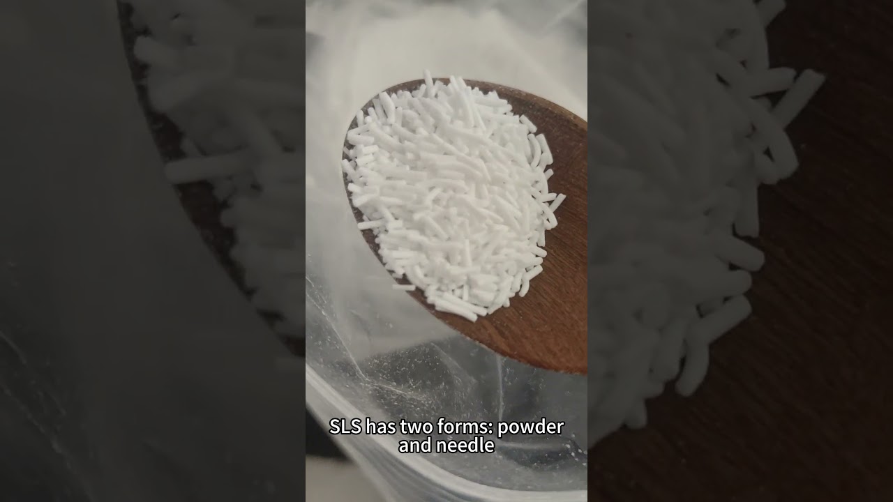 Sodium Lauryl Sulfate SLS Needle for detergent #chemistry