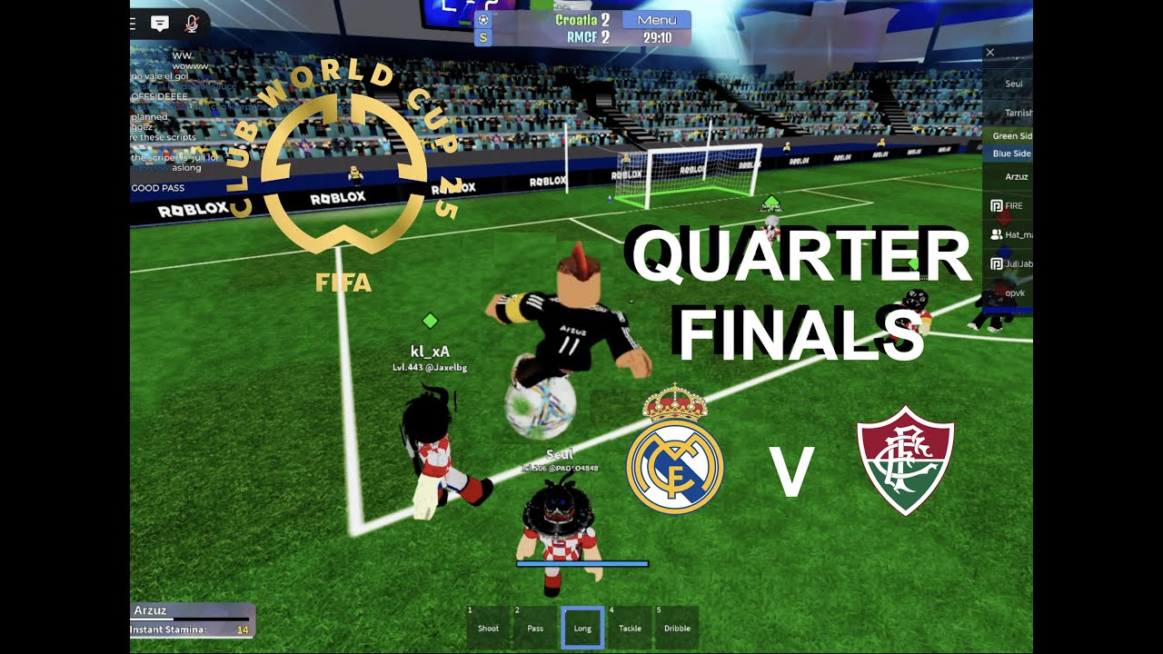 TPS Club World Cup Highlights | Real Madrid v Fluminense - Pro Gold Lvl | ROBLOX 2025