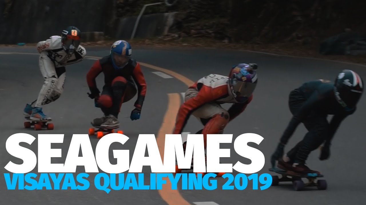 SEAGAMES VISAYAS REGIONAL QUALIFYING 2019 (DOWNHILL SKATEBOARD)