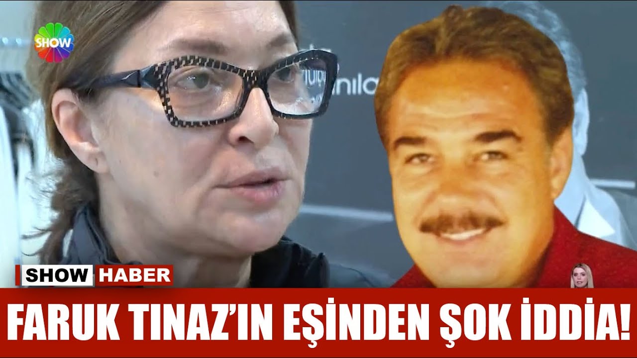Faruk Tınaz'ın eşinden şok iddia!