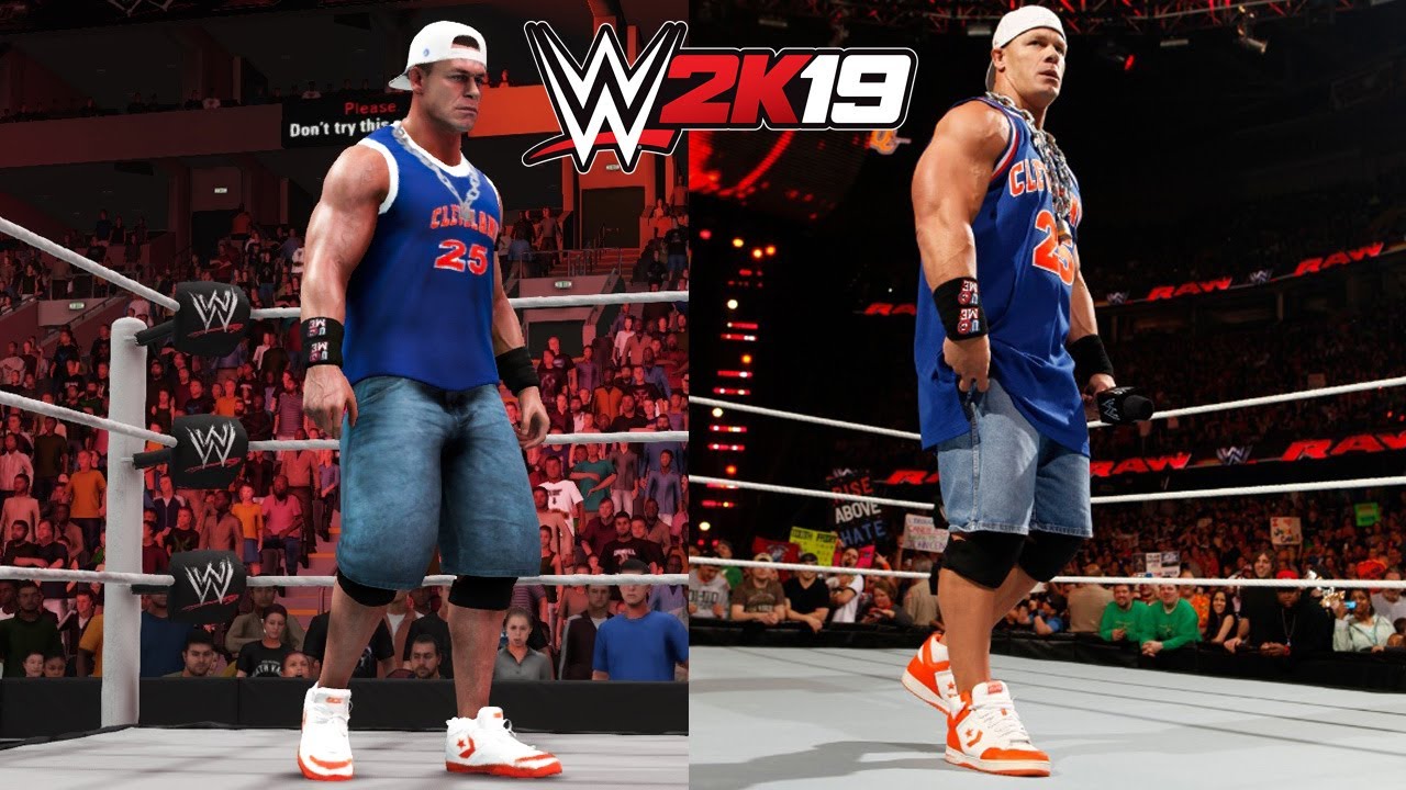 JOHN CENA WORLD LIFE 2012 ATTIRE TUTORIAL | WWE 2K19