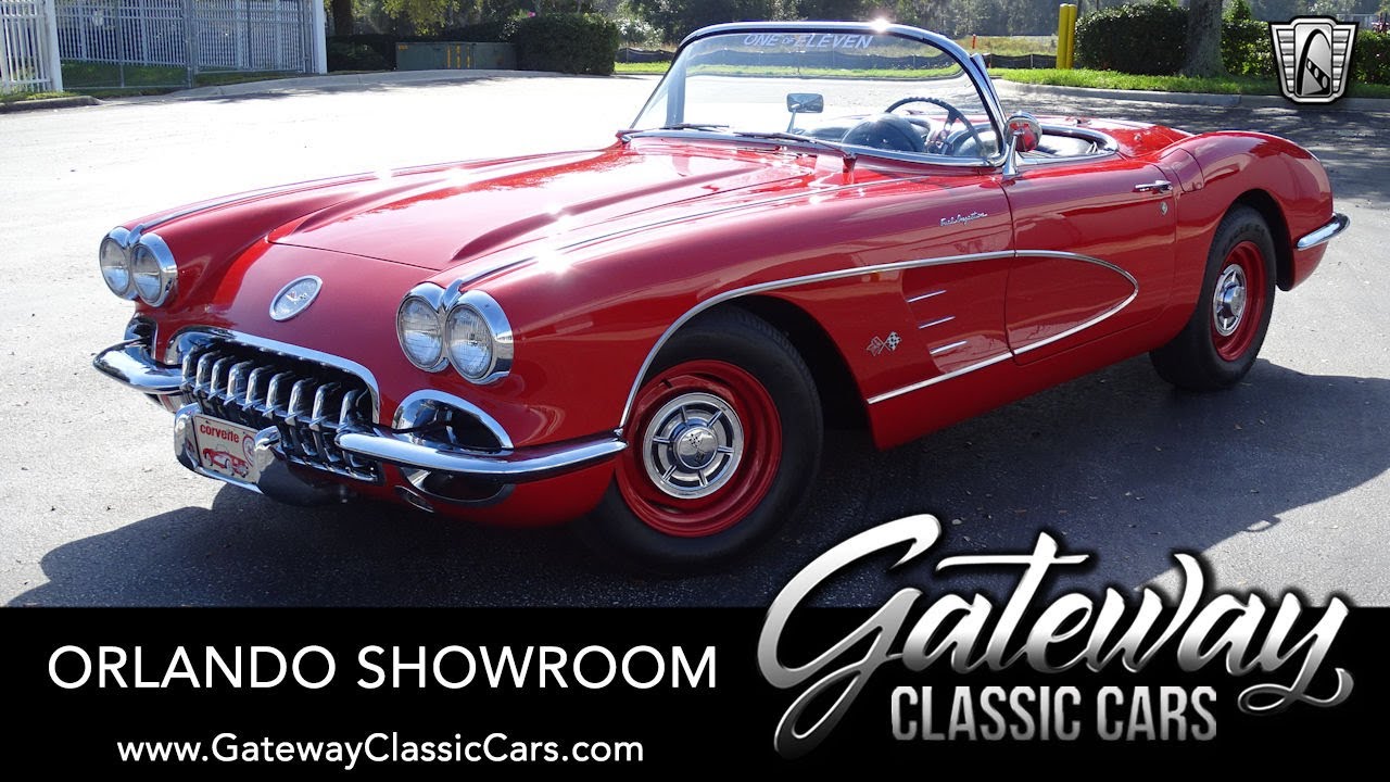 1960 Chevrolet Corvette Fuelie Only 1 of 11 Built For Sale Gateway Classic Cars Orlando 1589