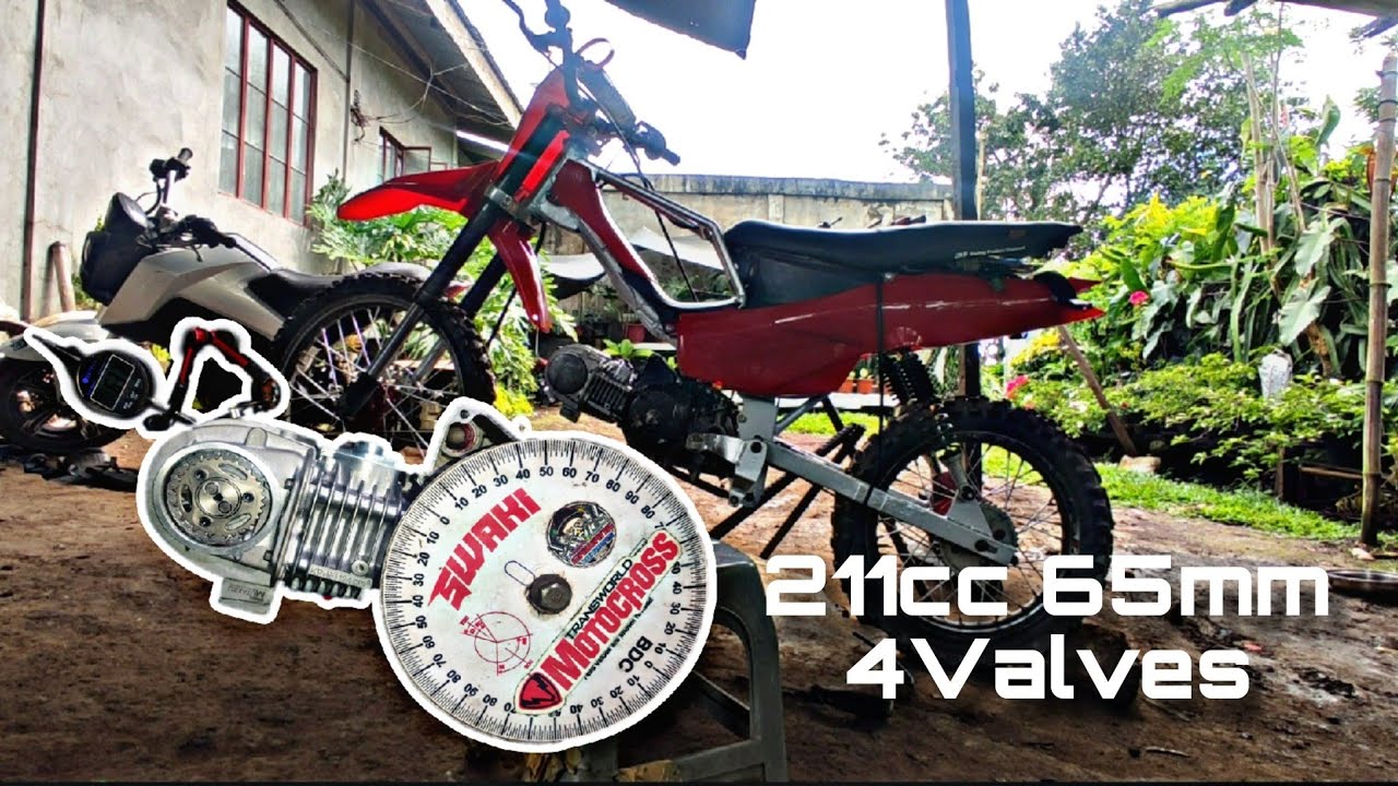 211cc 65mm 4V XRM UNDERBONE DIRTBIKE | SWAKI MOTO BUILD