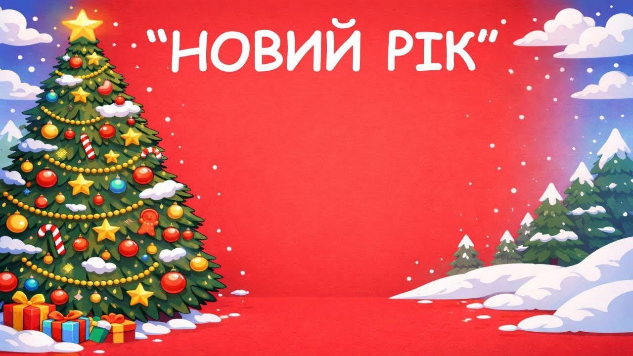 Дітям про Новий рік. Відео заняття для дітей старшого дошкільного віку. Навчаємось разом.