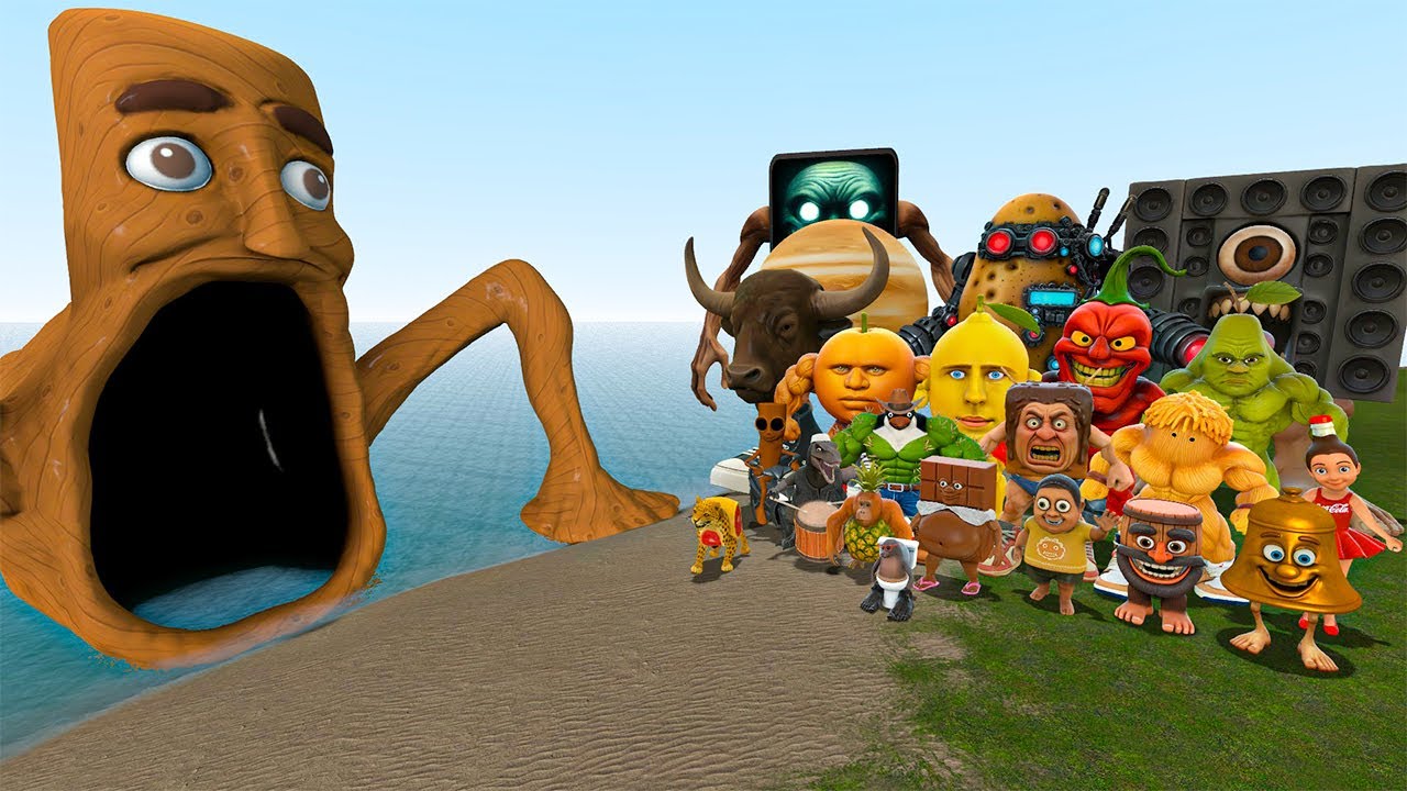 ALL NEW ITALIAN AI BRAINROT MEMES VS TUNG TUNG TUNG SAHUR SEA EATER MONTERS! - Garry's Mod