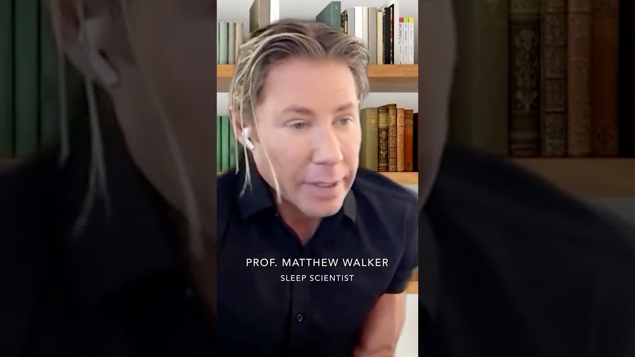 Sleep Scientist Matthew Walker on Blue Light Glasses