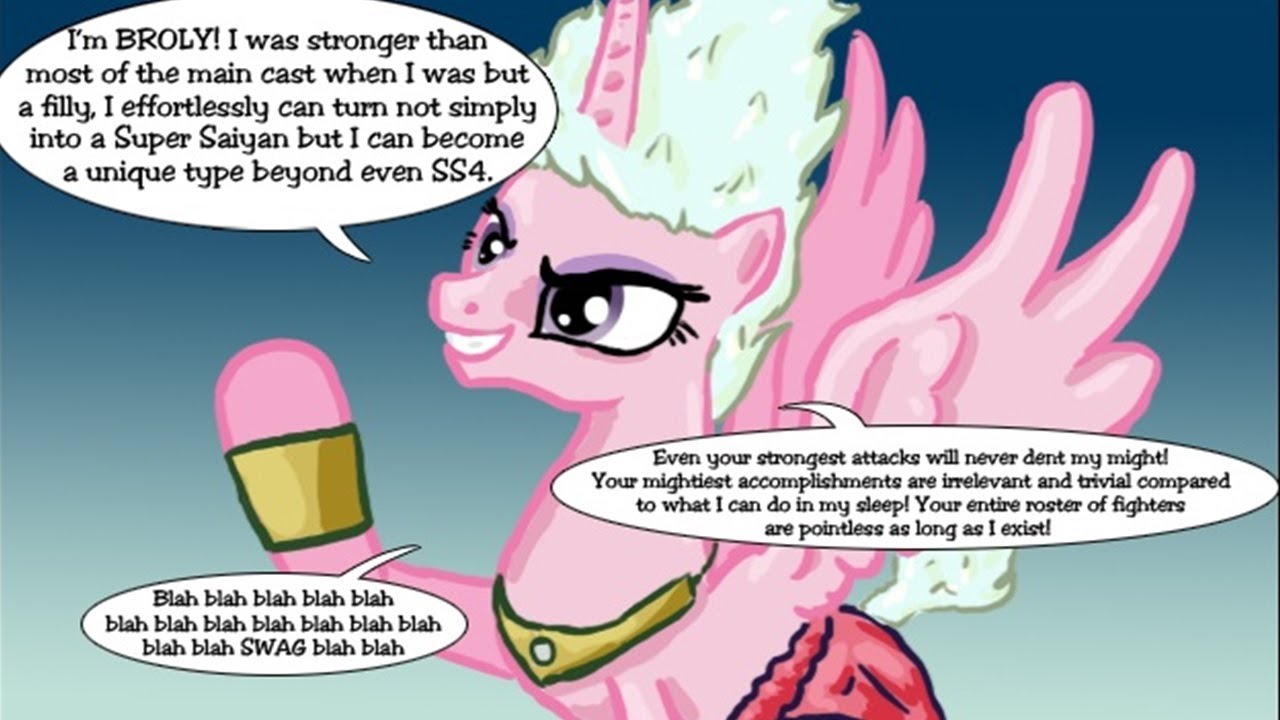 [MLP Comic Dub] Broly the Alicorn (comedy/crossover - DBZ)