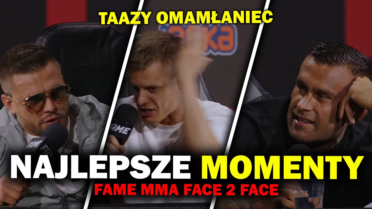 TAAZY, ALANIK, TAŃCULA, WIEWI&Oacute;R I INNI... | NAJLEPSZE MOMENTY - FAME MMA KONFERENCJA
