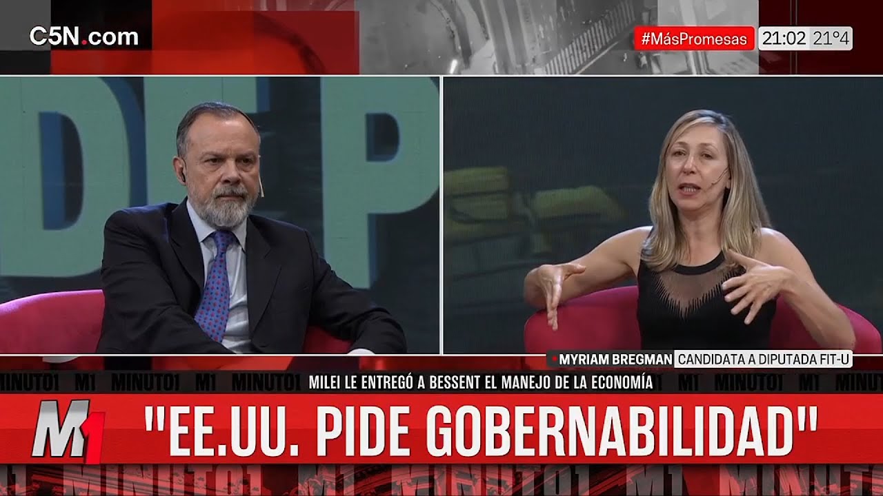 Myriam Bregman: “El 26 de octubre se vota banca por banca quién frena las leyes del FMI y EE.UU.”