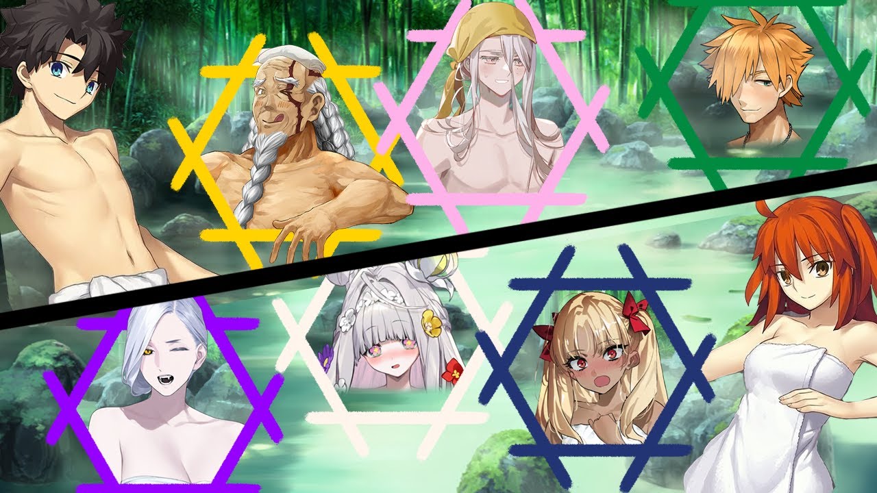 【FGO】The Onsen scene for Gudao and Gudako are different!!! (ENG SUB)