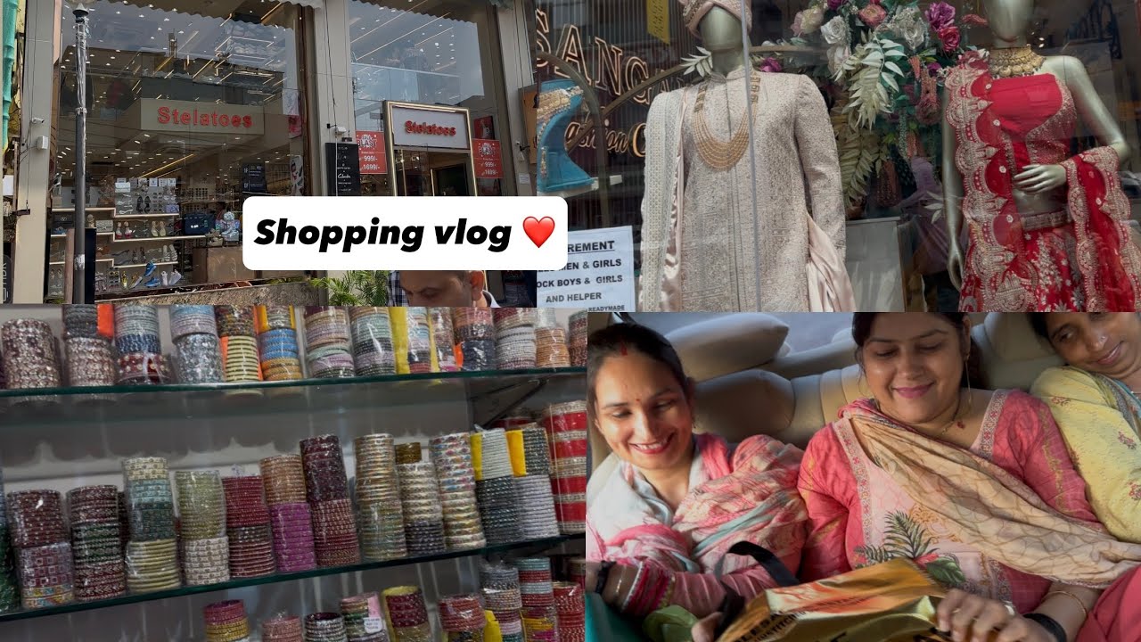 Navratri day - 4 || Bhabi ki shopping ||kya liya lajpat nagar market se || seema sonu lohia ❤️