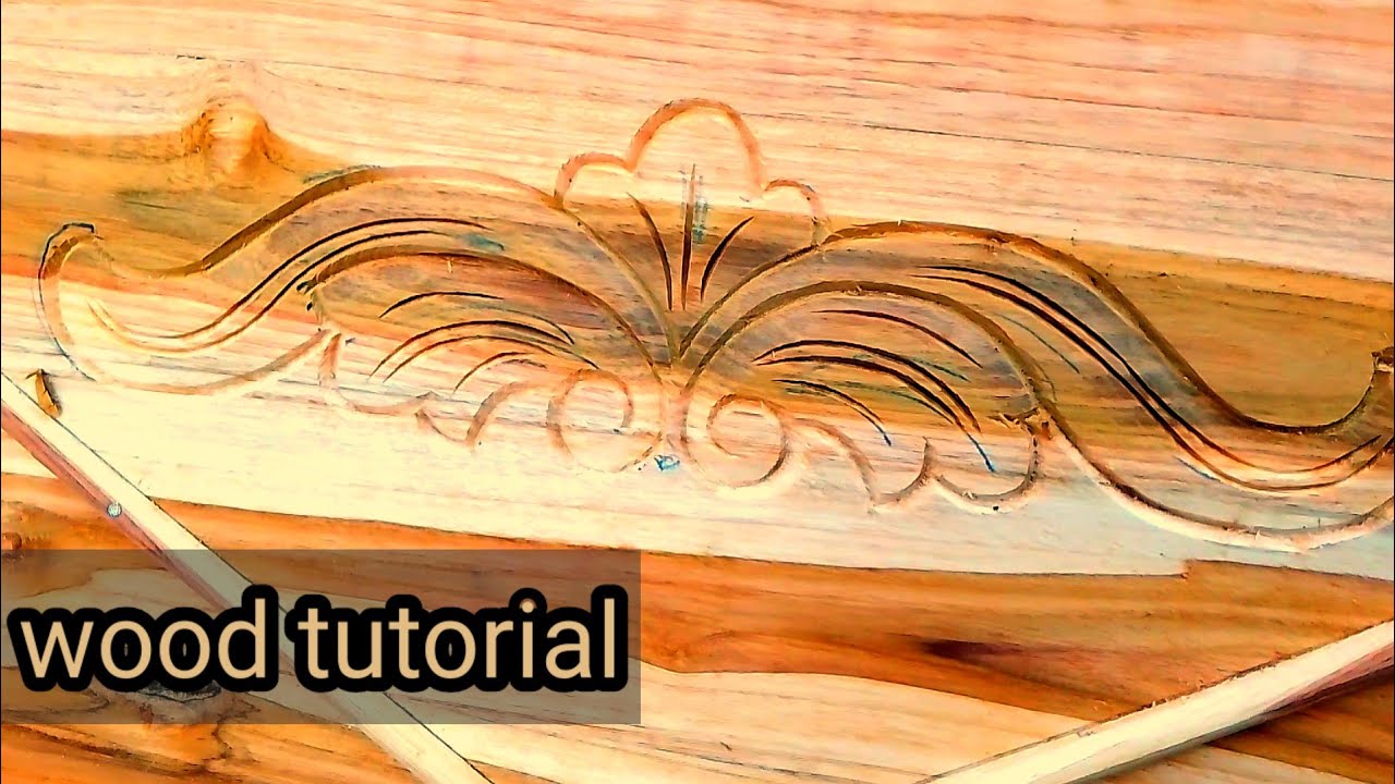 very easy carving tutorial #woodcarving #art 