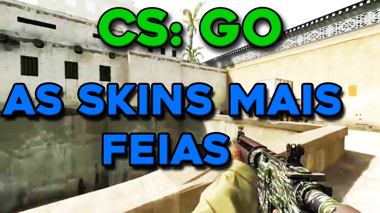 AS 10 SKINS MAIS FEIAS DO JOGO - CS GO