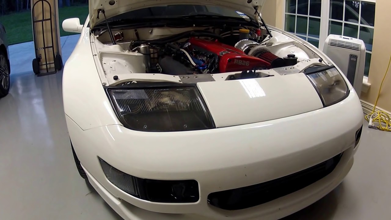 300zx RB26 Z32 Swap Info Video (Nissan Skyline GT-R RB26DETT into Z32)