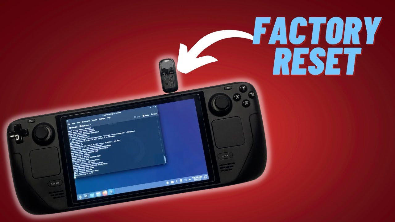 Steam Deck: How To Reinstall Steam OS
