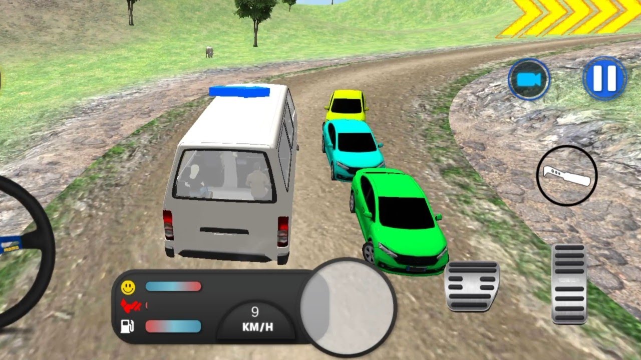 Villege Mode || Us Van Simulator Mini Bus 3D || Game Play 