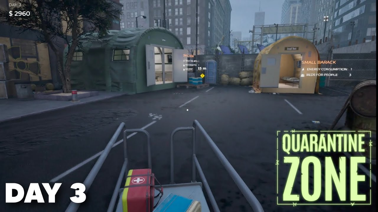 Inspect survivors at Quarantine zone DAY 3 |Barack|- Quarantine Zone #quarantinezone