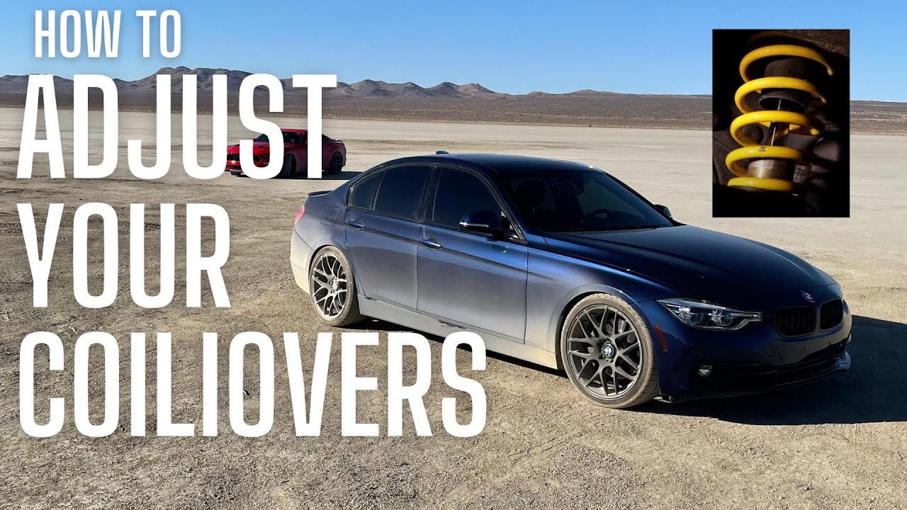 СДЕЛАЙТЕ ЭТО, чтобы отрегулировать койловеры | Койловеры ST XA для BMW F30 340i
