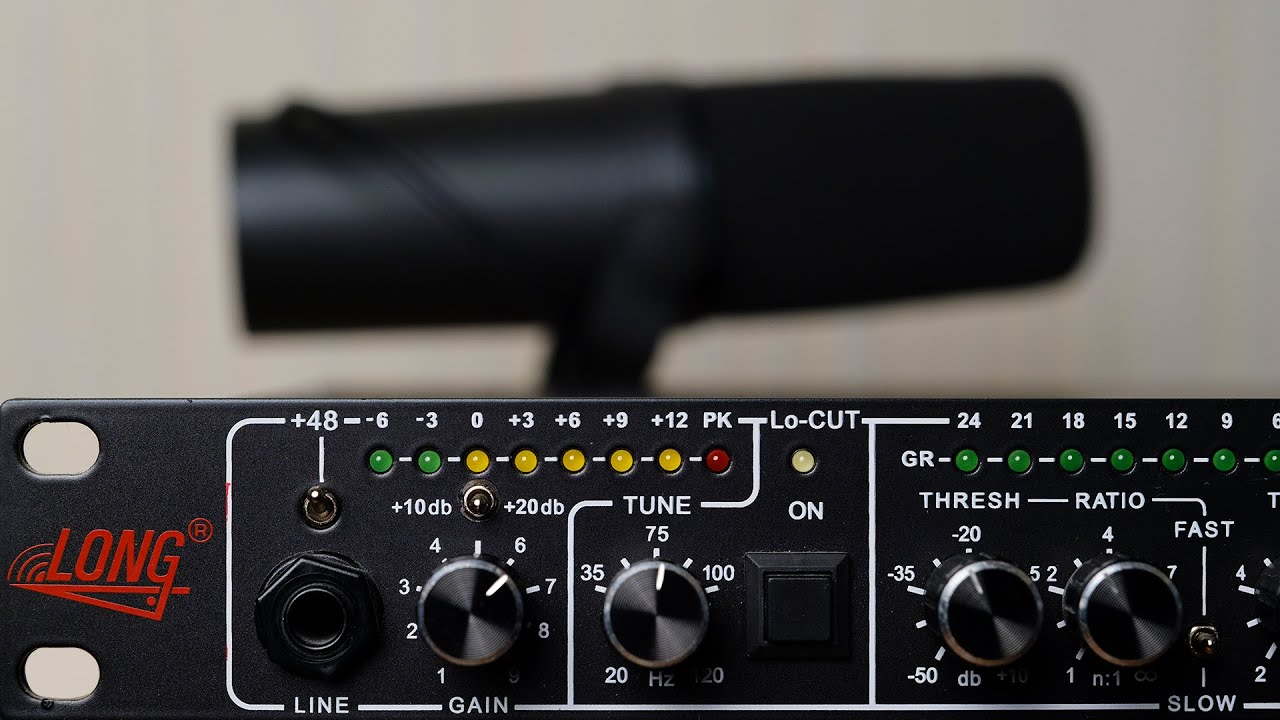 Лучший предусилитель-процессор для Shure SM7b (и не только)