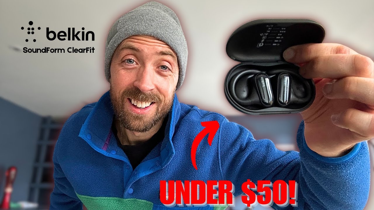 THE BEST FITNESS EARBUDS? Belkin SoundForm ClearFit Open-Ear Wireless Earbuds Review