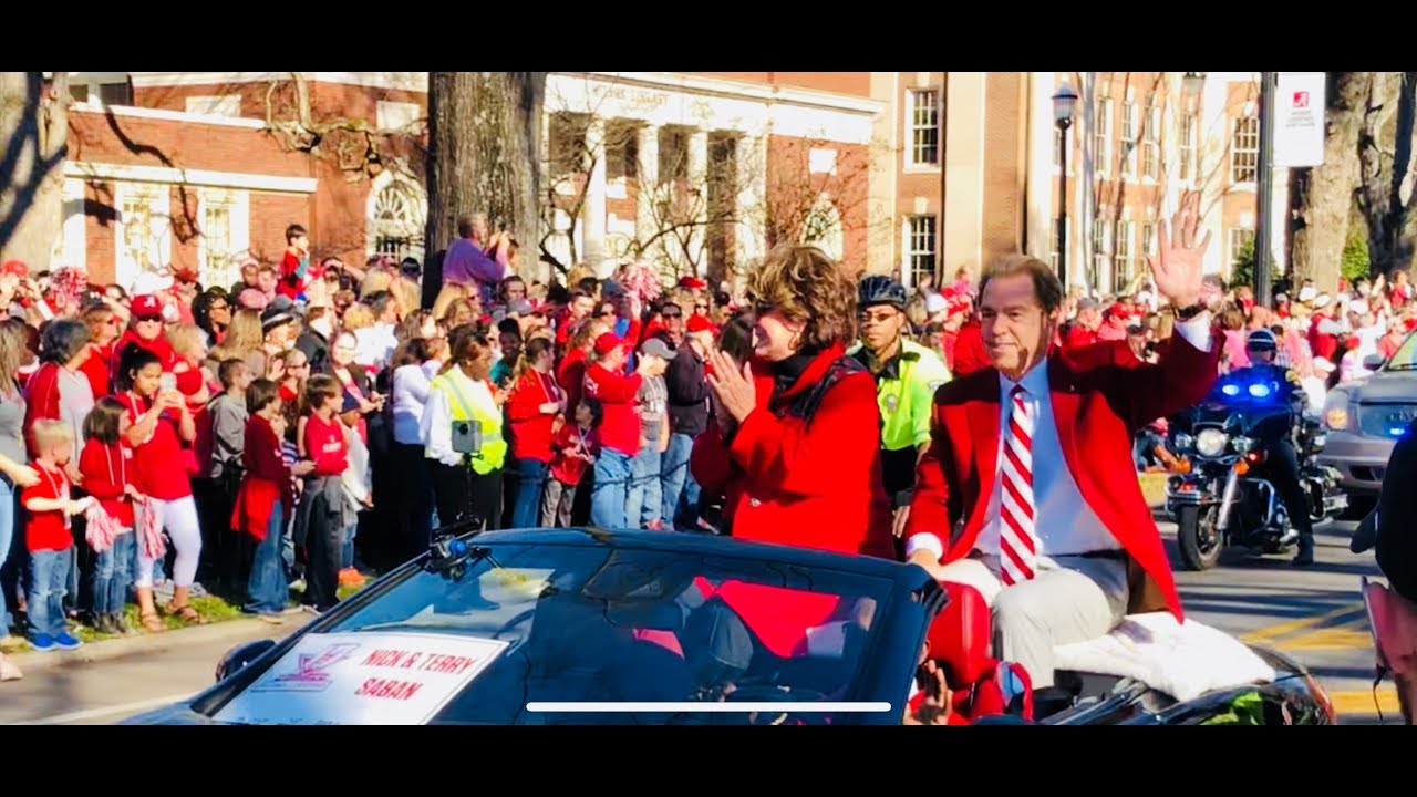 Alabama football national championship celebration (2018 Parade)