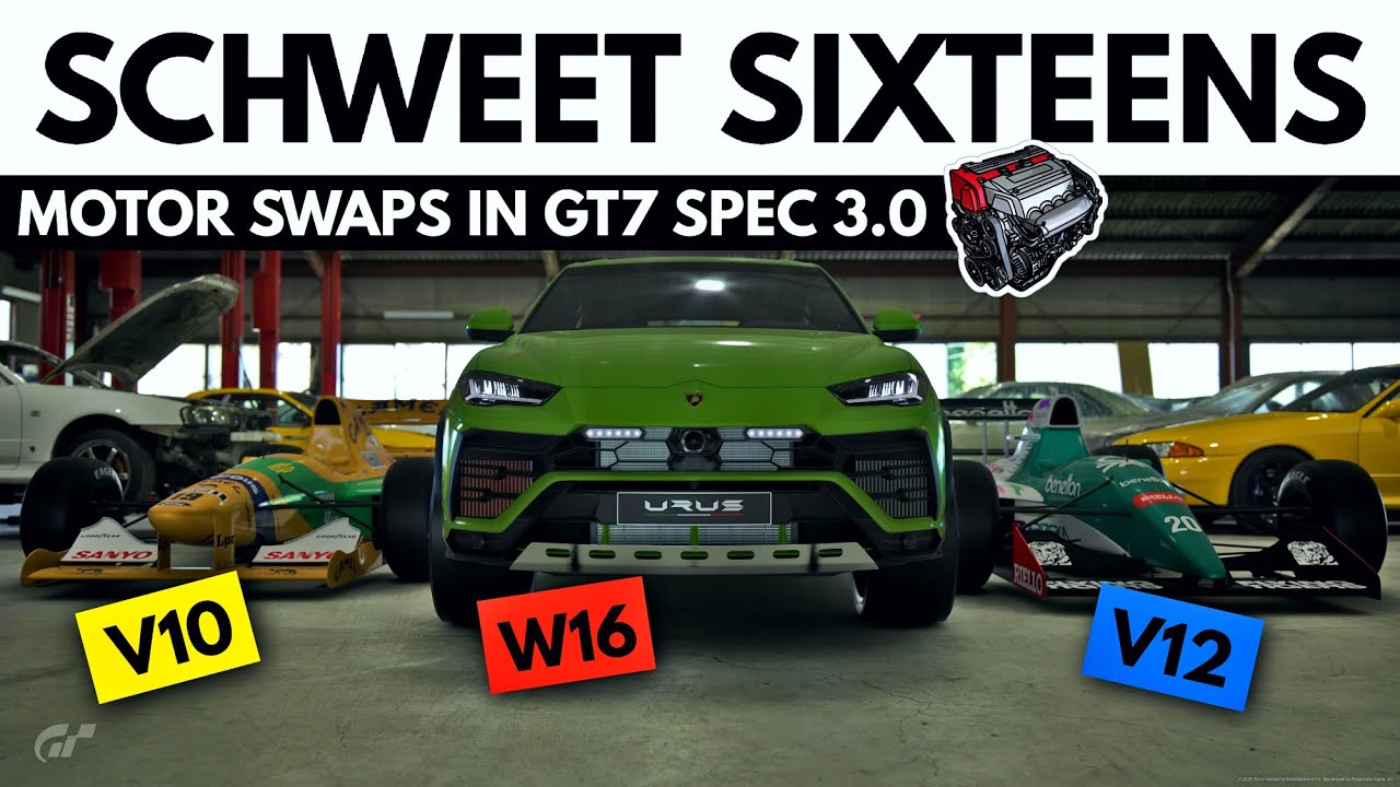 20 новых вариантов замены двигателей в GT7 Spec 3.0 | Часть 23 | Gran Turismo 7: обновление 1.65 ...