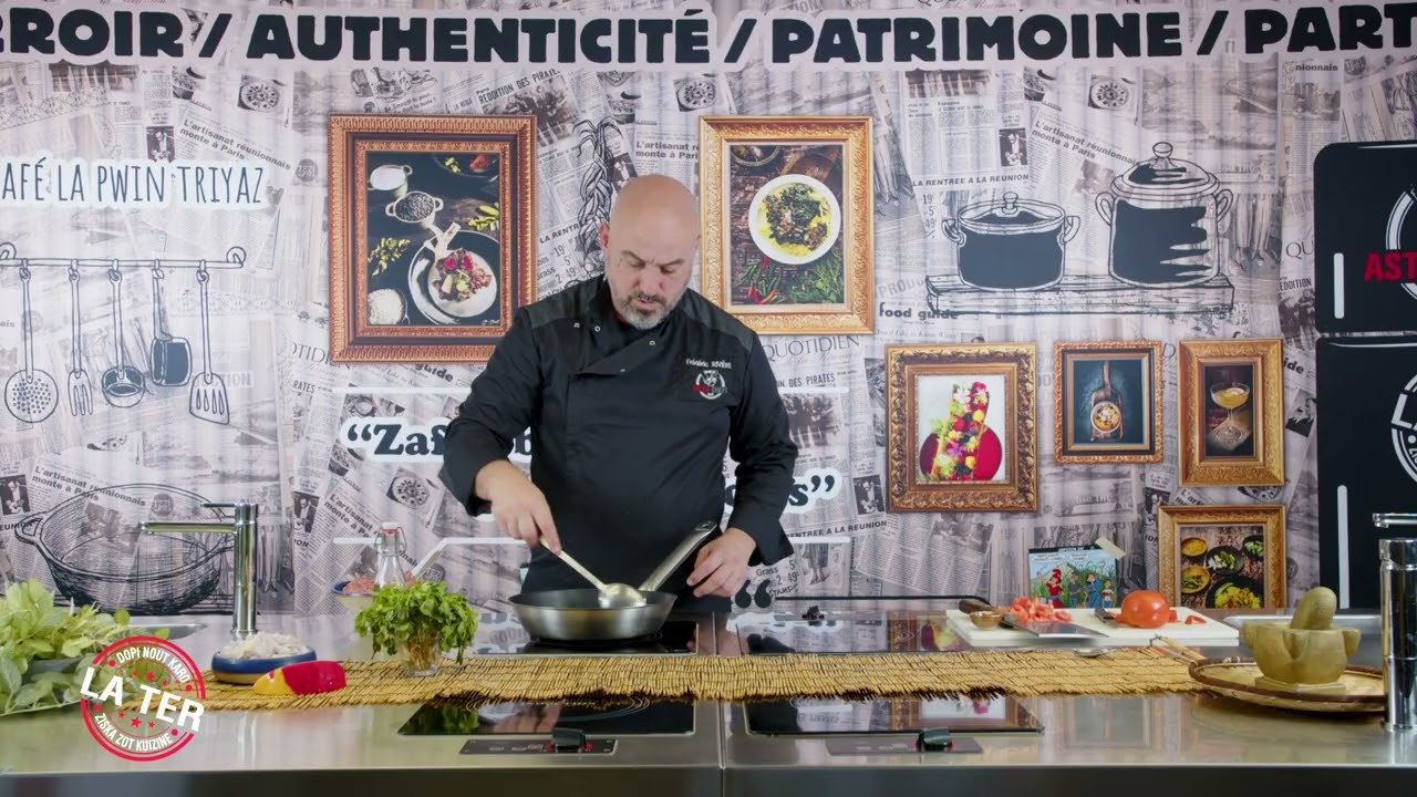 Entrée : Frédéric RIVIÈRE - Patisson farci - Épisode 18