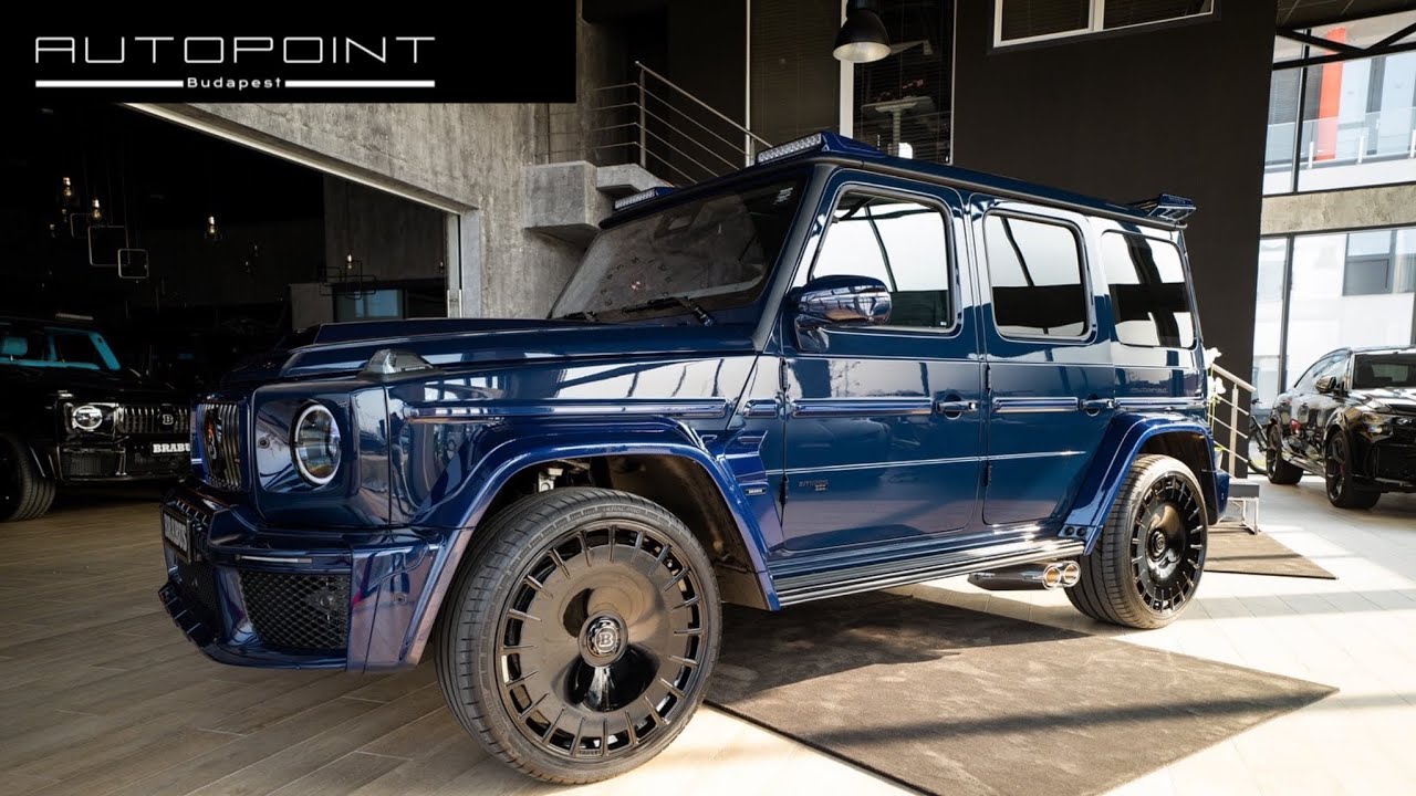 BRABUS G 800 MASTERPIECE DEEP BLUE (Facelift) | AUTOPOINT BUDAPEST | 4K video