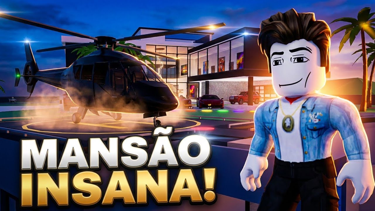 MINHA MANSÃO NO MANSION TYCOON FICOU INSANA! 🏠💰 (Parte 2 Roblox)