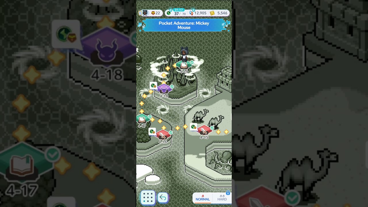 Disney Pixel RPG OST - 'Map Chapter 4 NORMAL Pocket Adventure Mickey Mouse' Music Soundtrack