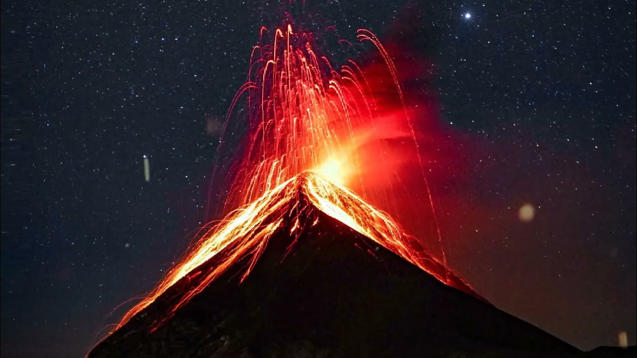 HD Volcanic Activity #1 Video/Background | No Text | No Sound