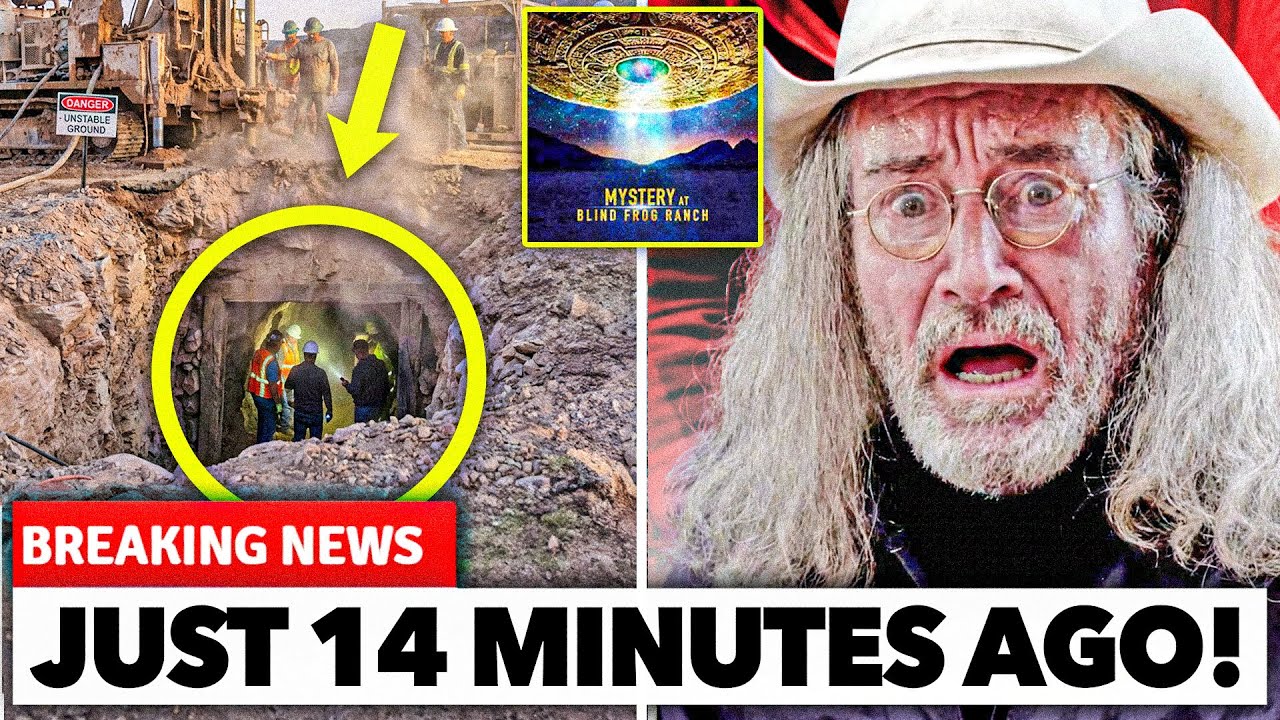 Dangerous Drilling Exposed a HIDDEN Tunnel System at Blind Frog Ranch...
