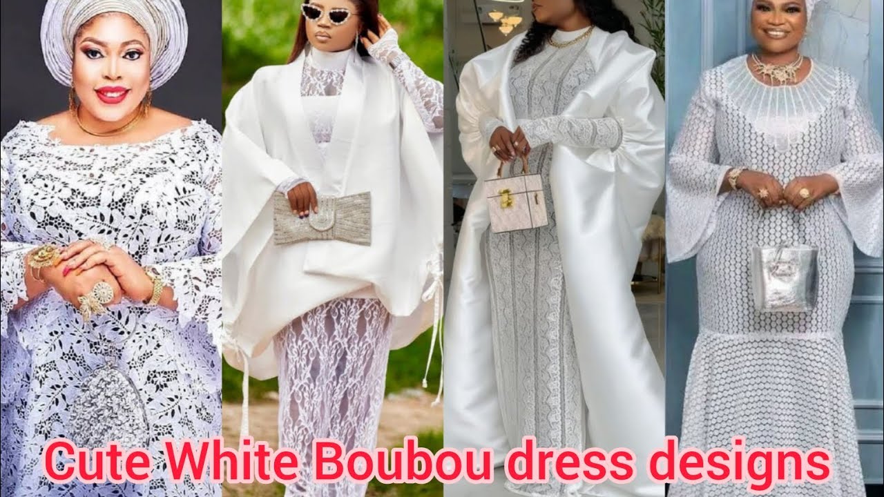 PERFECT WHITE BOUBOU KAFTAN DRESS DESIGNS FOR SPECIAL OCCASIONS| BUBU GOWN STYLES | PAGNE STYLES