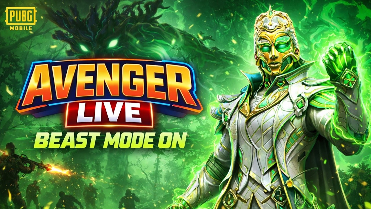 AVENGER LIVE |4.3 first look#HotDrop #BGMIIndia #ChickenDinnerTime #GamingVibes #BGMISeason